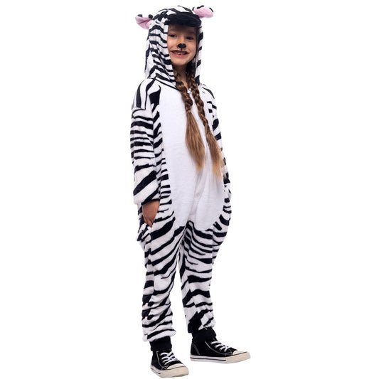 Costume da zebra a righe per bambino