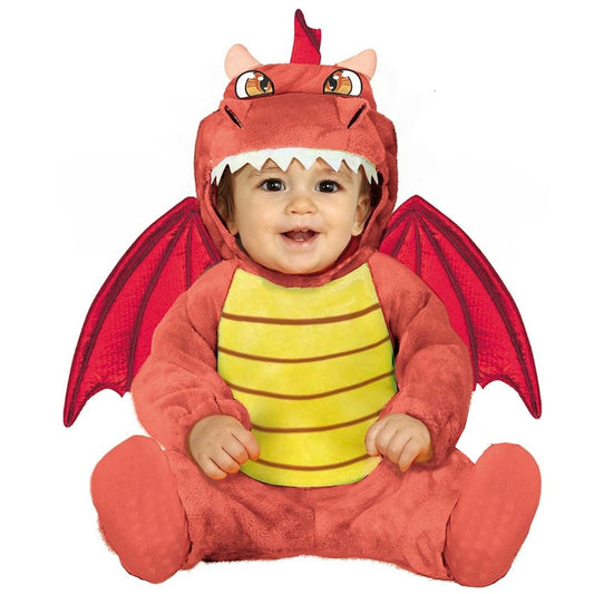 Costume da drago di fuoco per neonato