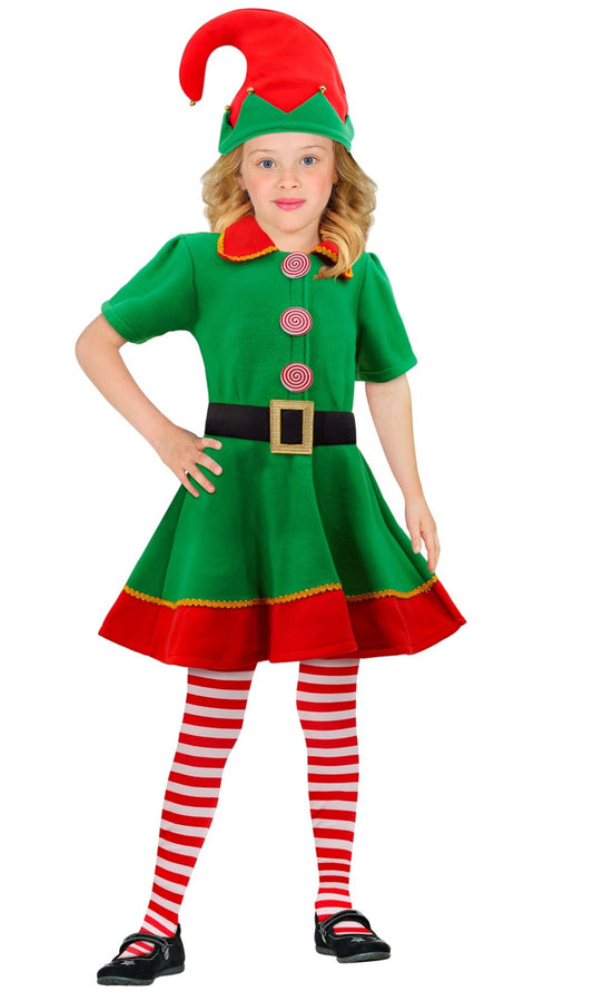 Costume da elfo folletto per bambina