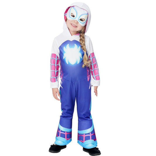 Costume da Ghost Spider Spidey™ per bambina