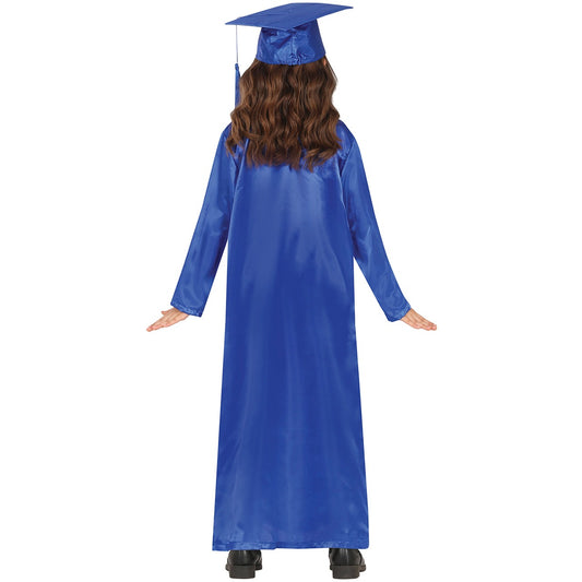 Costume da laureato blu da bambino