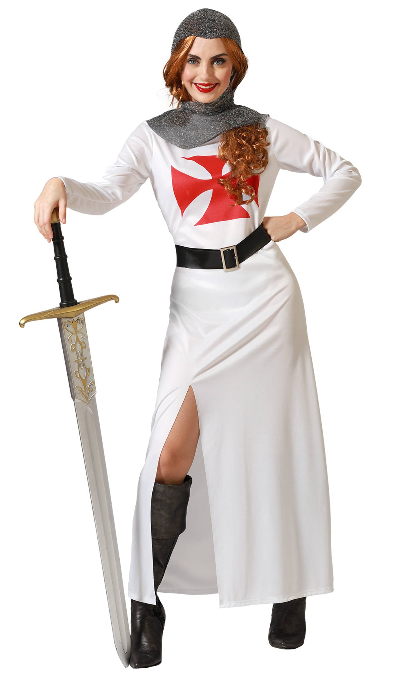 Wicked Costumes Costume Da Cavaliere Medievale Per Bambini – Tunica E Cappuccio