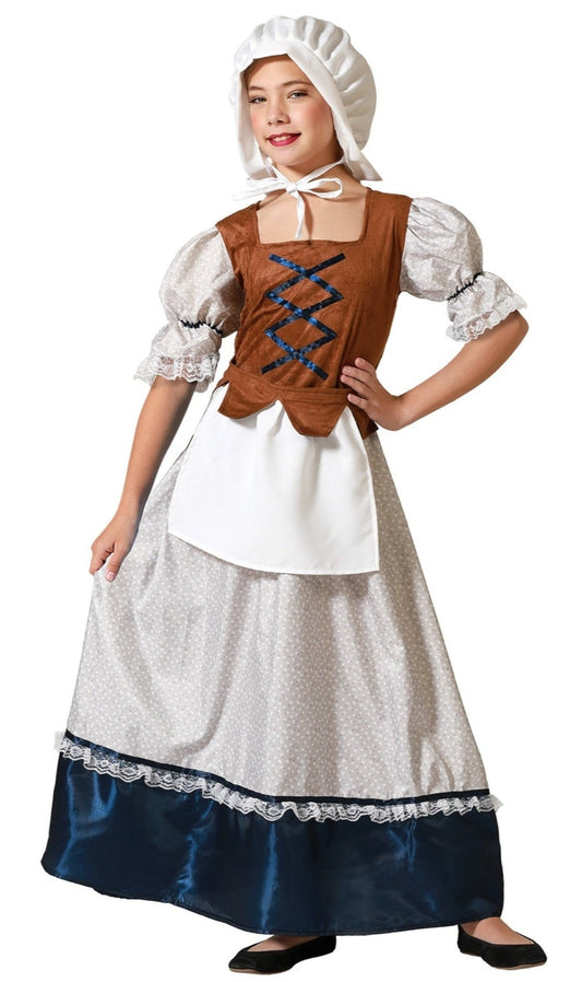 Costume da locandiera Carmen per bambina