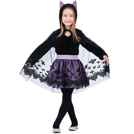 Costume da Pipistrello Viola per bambina