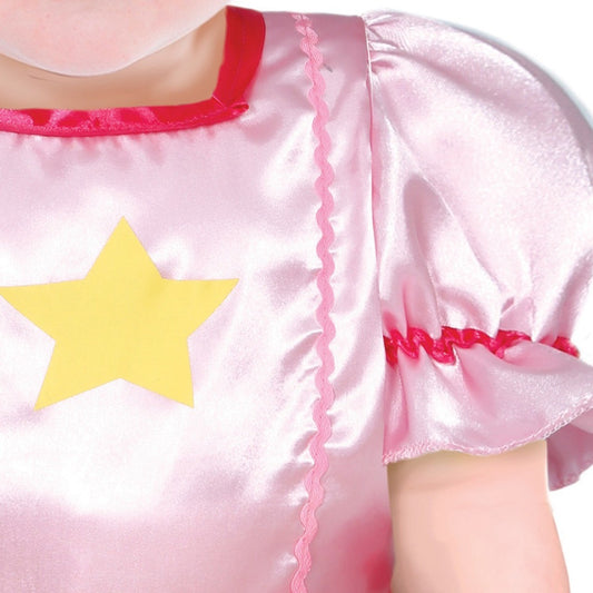 Costume da principessa Peach per bambina