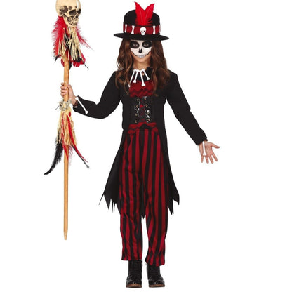 Costume da maga voodoo per bambina