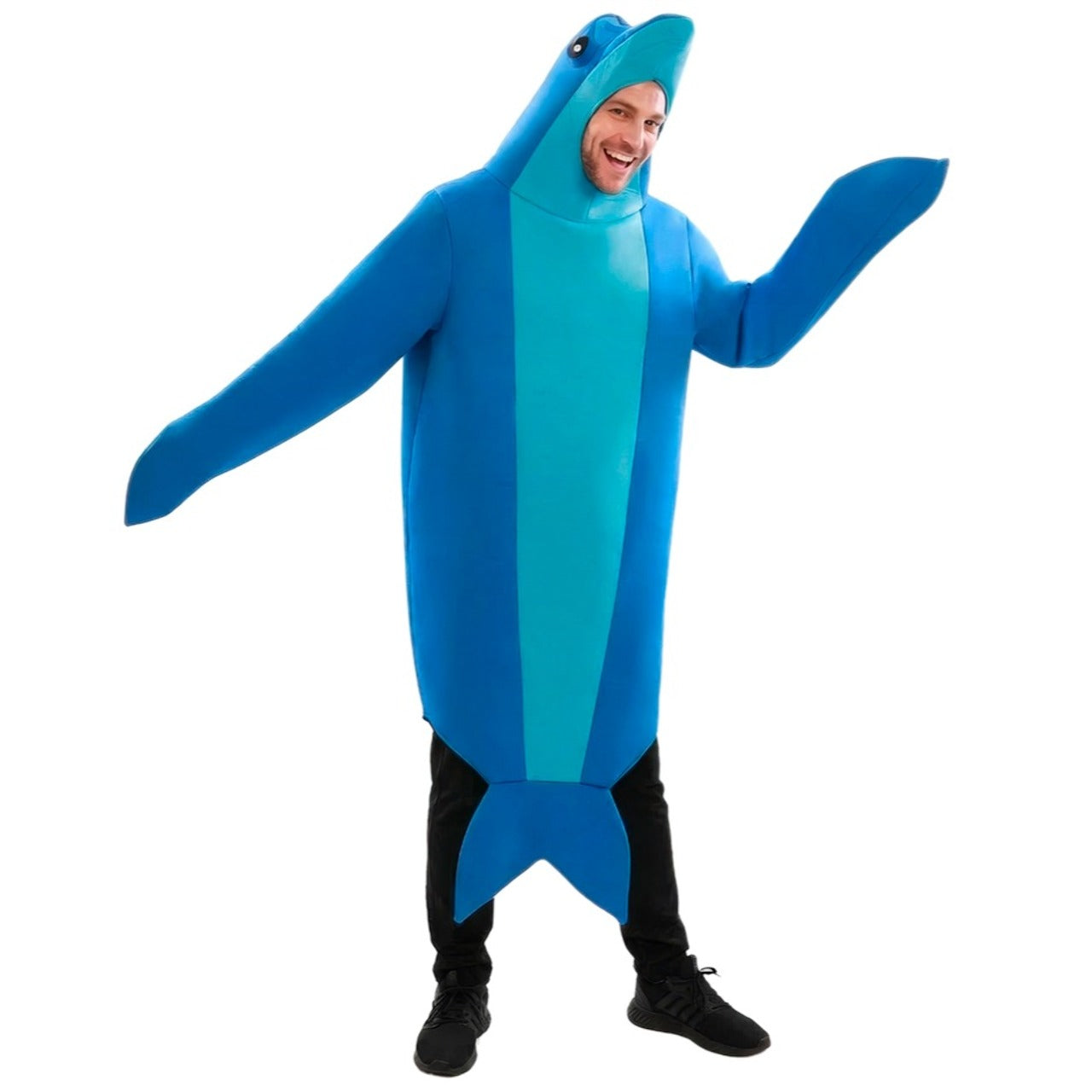 Costume da Delfino Blu per adulto