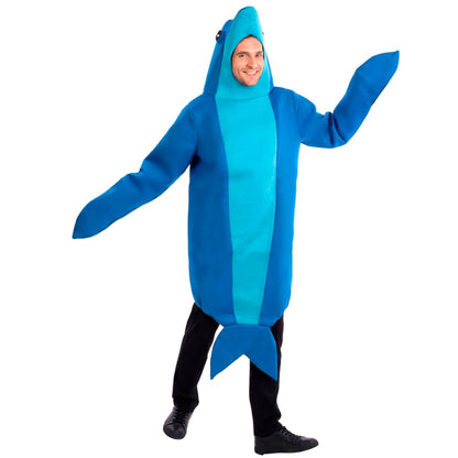 Costume da Delfino Blu per adulto