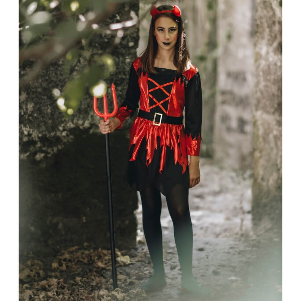 Scialle Gotico Nero Di Piume Per Costume Di Italia