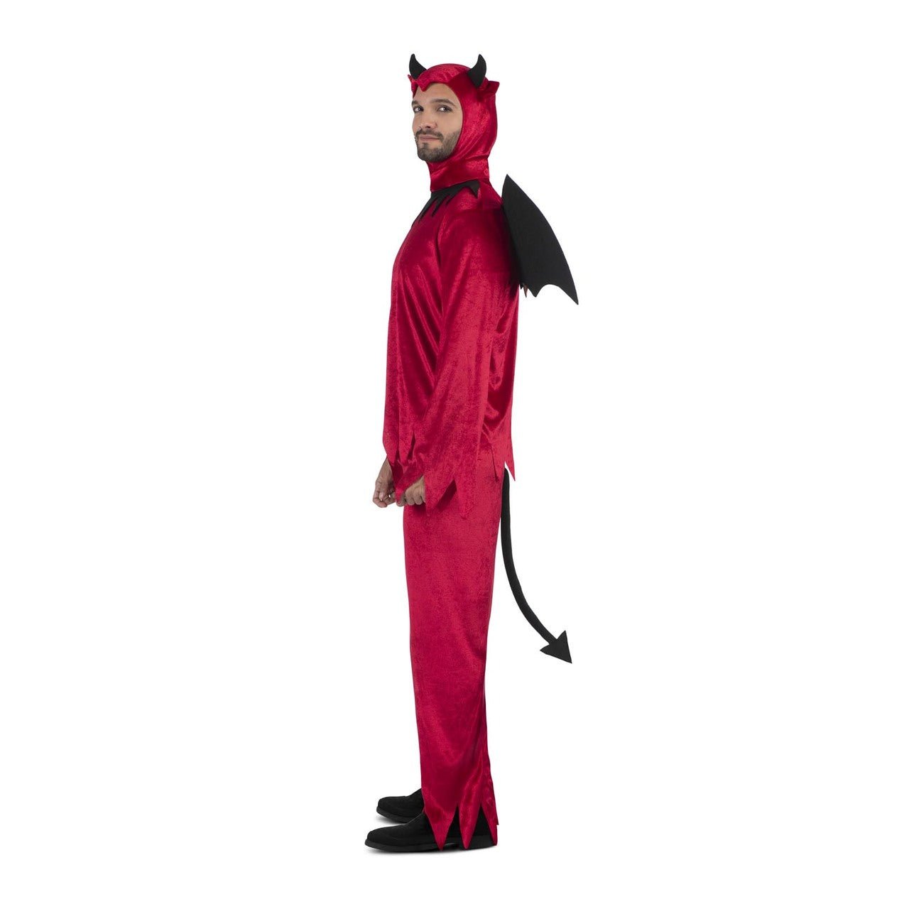 Costume da Diavolo Ali rosse per uomo