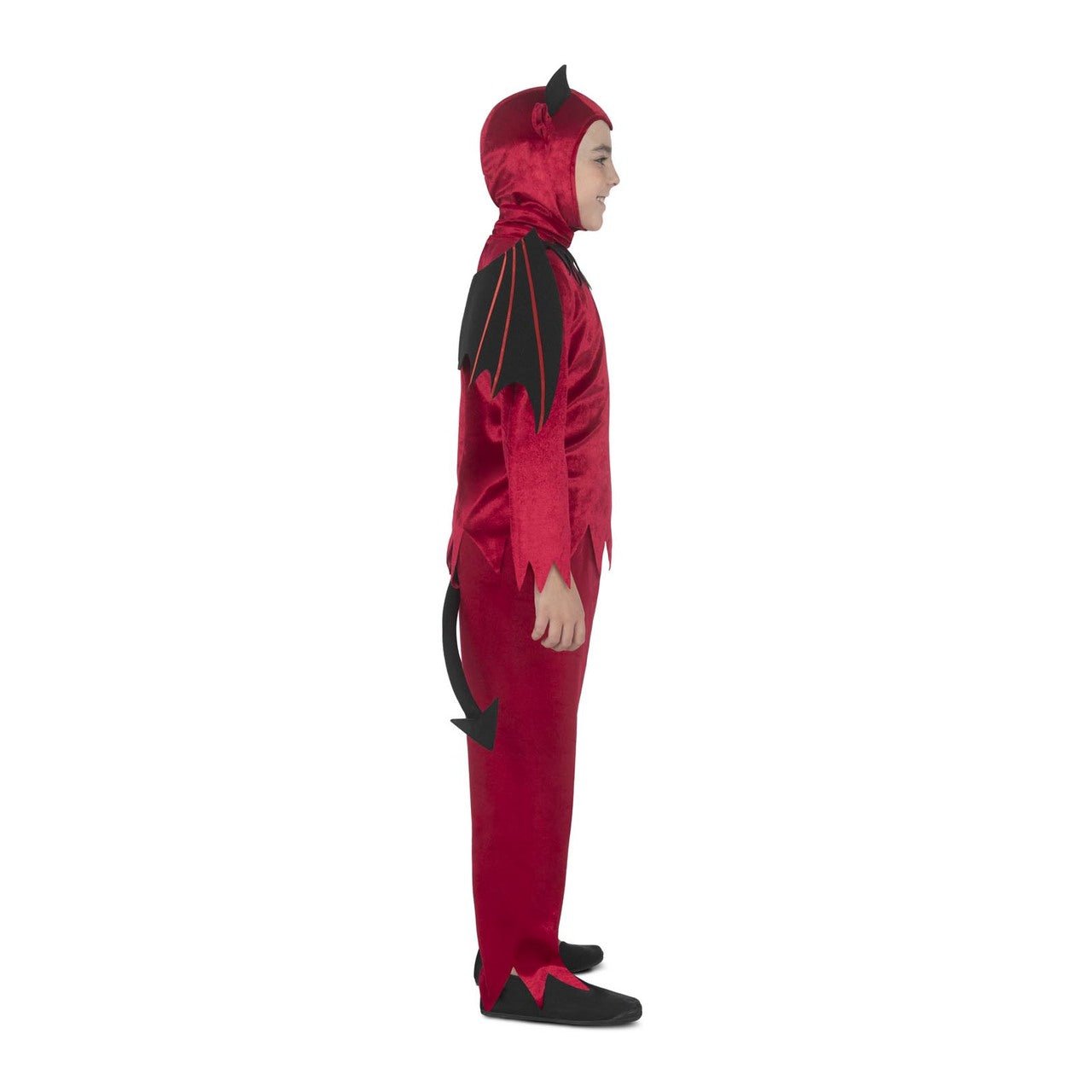 Costume da Diavolo Ali rosse per bambino