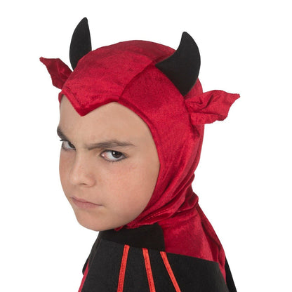 Costume da Diavolo Ali rosse per bambino