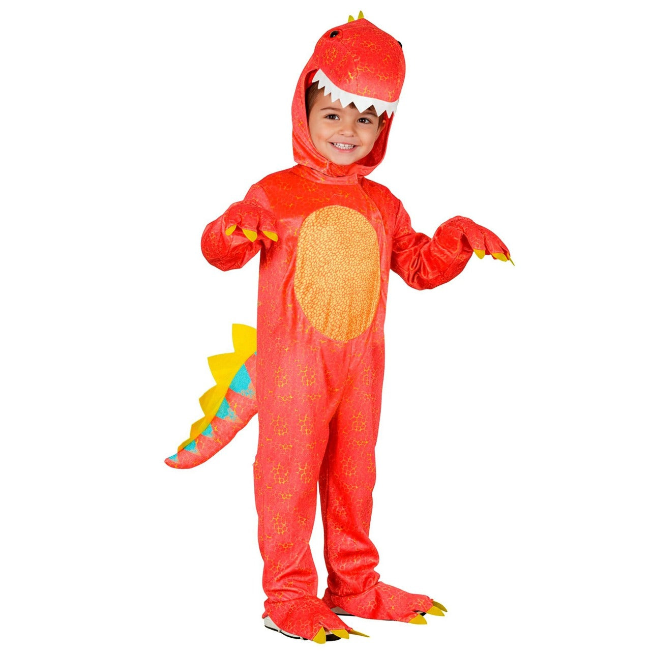 Costume da dinosauro colorato per bambini