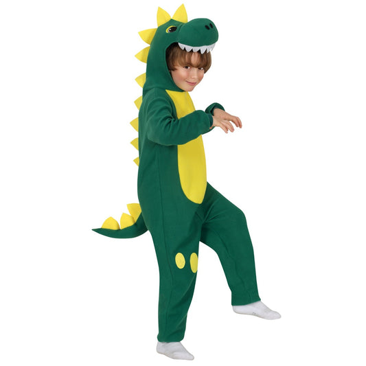 Costume da Dinosauro Verde Feroce per bambini