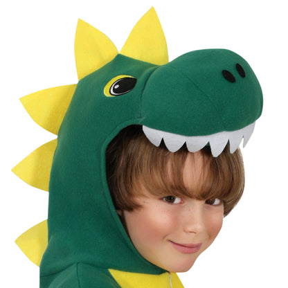 Costume da Dinosauro Verde Feroce per bambini