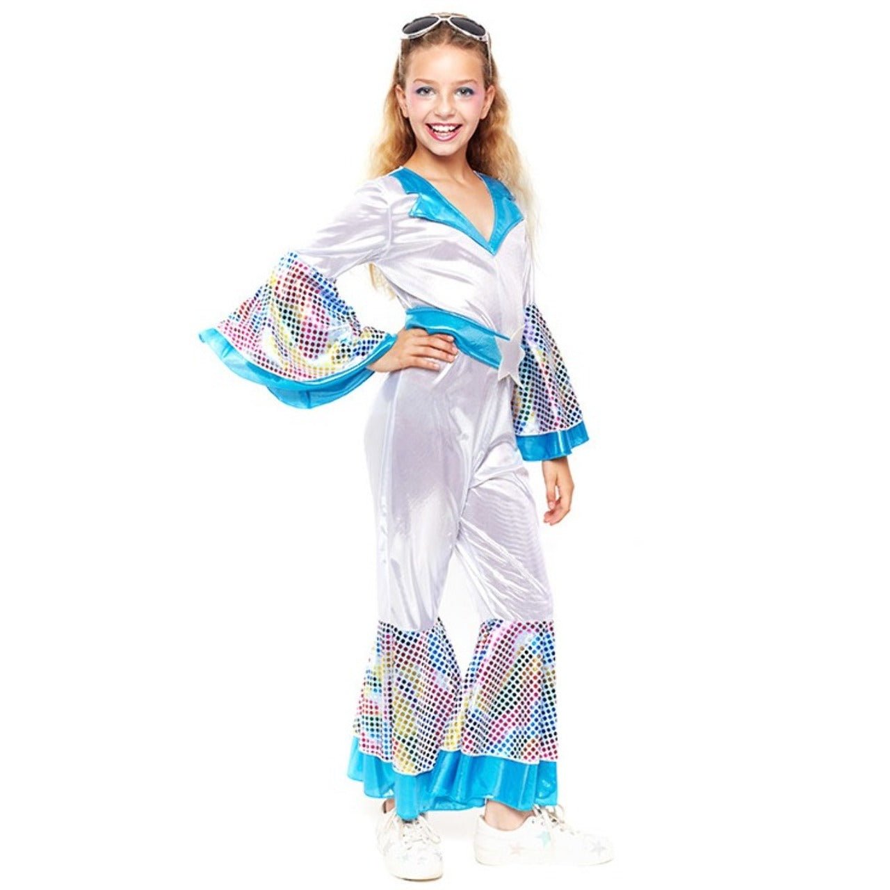 Costume da Abba disco Deluxe per bambina