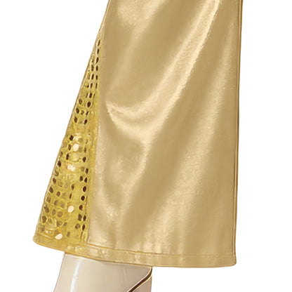 Costume da Disco Gold per donna