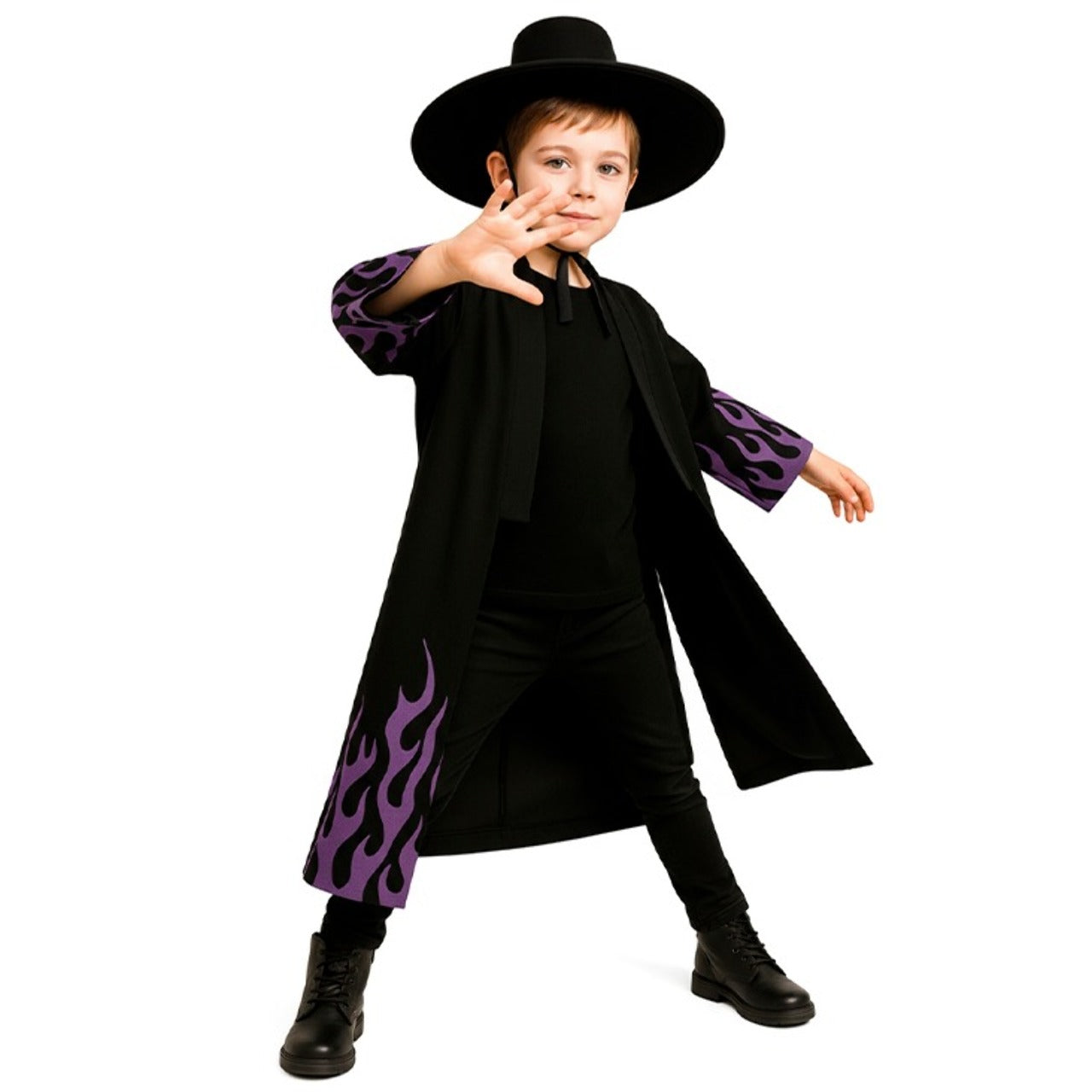 Costume di Demone K-Pop Jinu Hunters per bambino.