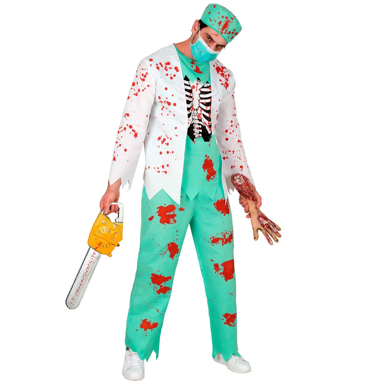 Costume da Dottore Zombie per uomo
