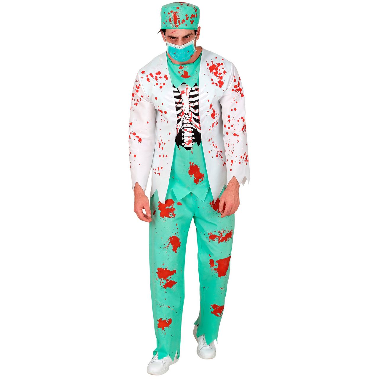 Costume da Dottore Zombie per uomo