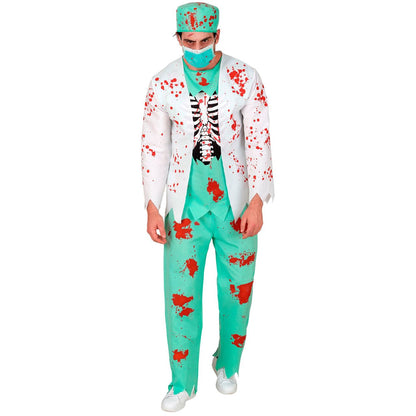 Costume da Dottore Zombie per uomo