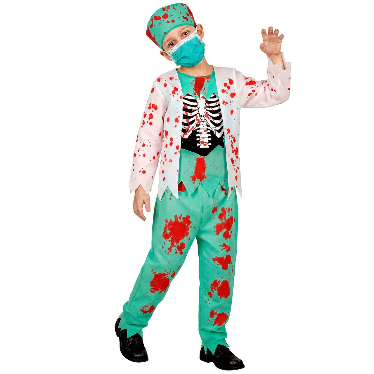 Costume da Dottore Zombie per bambino
