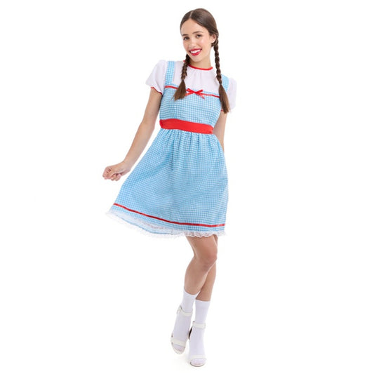 Costume di Dorothy a Quadretti per Donna