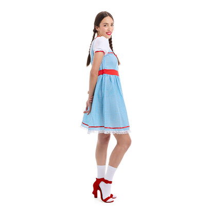Costume di Dorothy a Quadretti per Donna