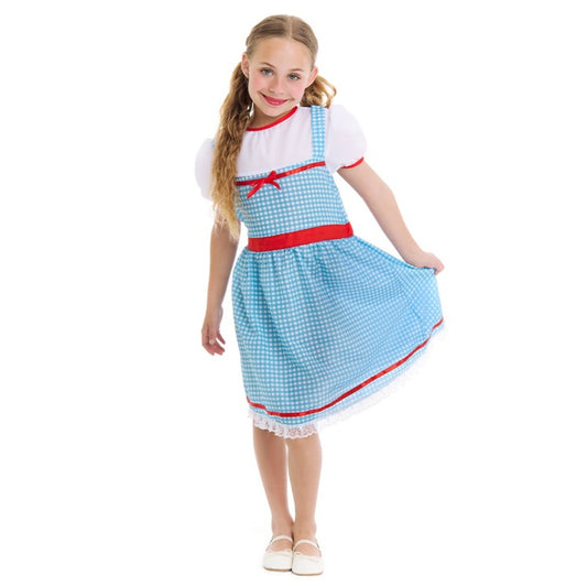 Costume di Dorothy a Quadretti per Bambina
