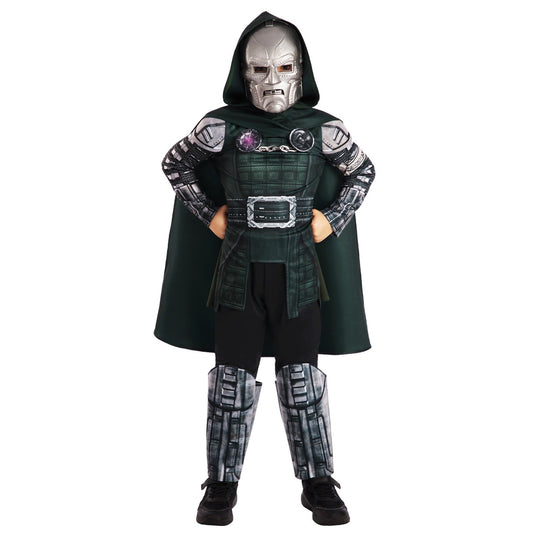 Costume da Dr. Doom™ Avengers Deluxe per bambino