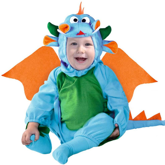 Costume da Drago Azzurro per neonato