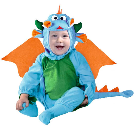 Costume da Drago Azzurro per neonato