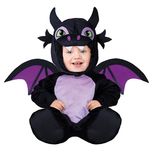 Costume da Drago Nero per bebé