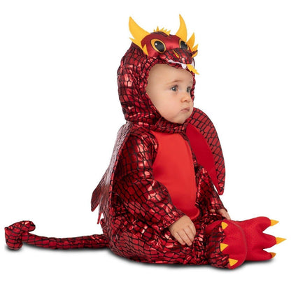 Costume da Drago Rosso per bebè