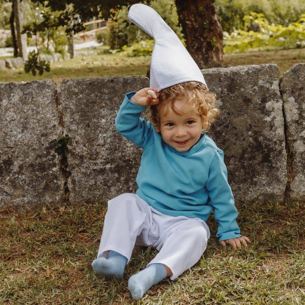 Costume da Nanetto Blu Classico per neonato