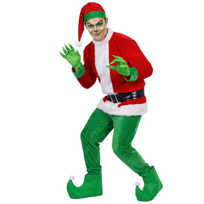 Costume da Elfo Grinch Completo per adulto 