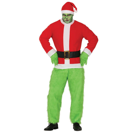 Costume da Grinch Deluxe per adulti
