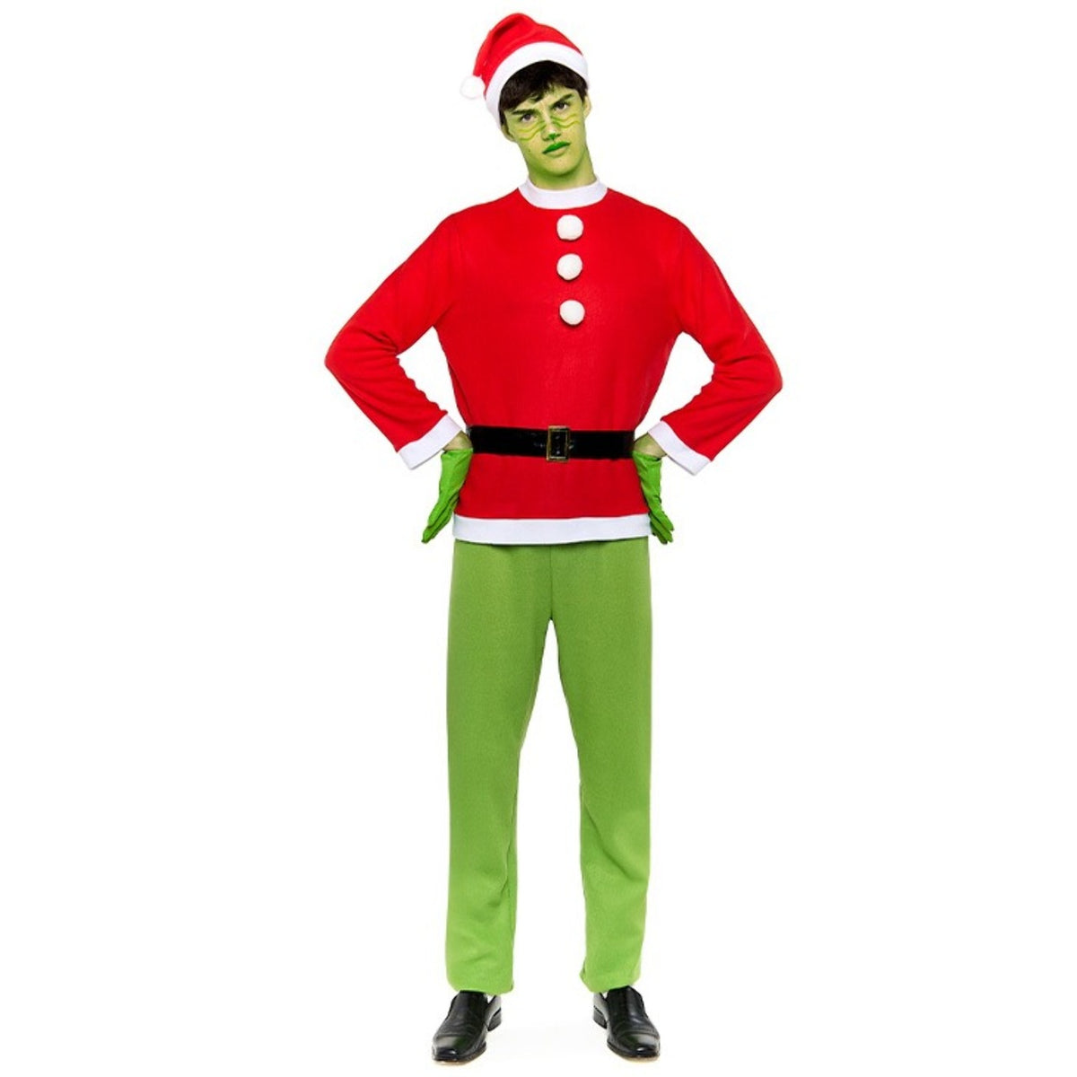 Costume da Elfo Grinch Eco per uomo