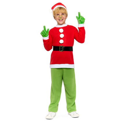 Costume da Elfo Grinch Eco per bambino
