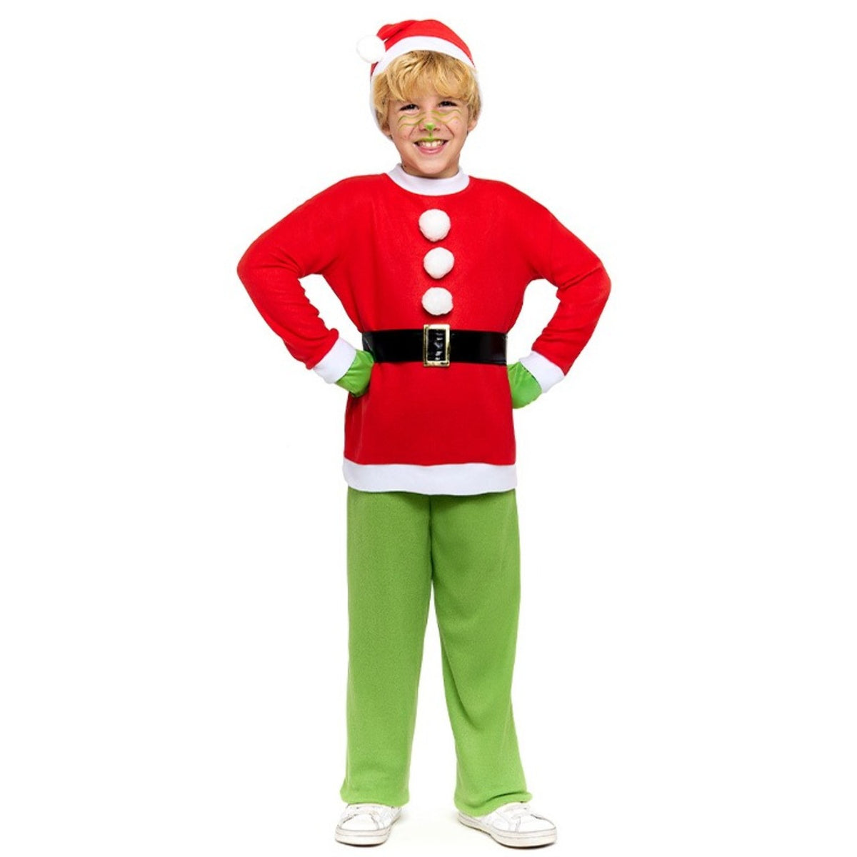 Costume da Elfo Grinch Eco per bambino