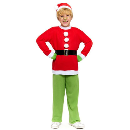 Costume da Elfo Grinch Eco per bambino