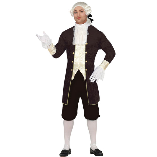 Costume da Duca Barocco marrone per uomo