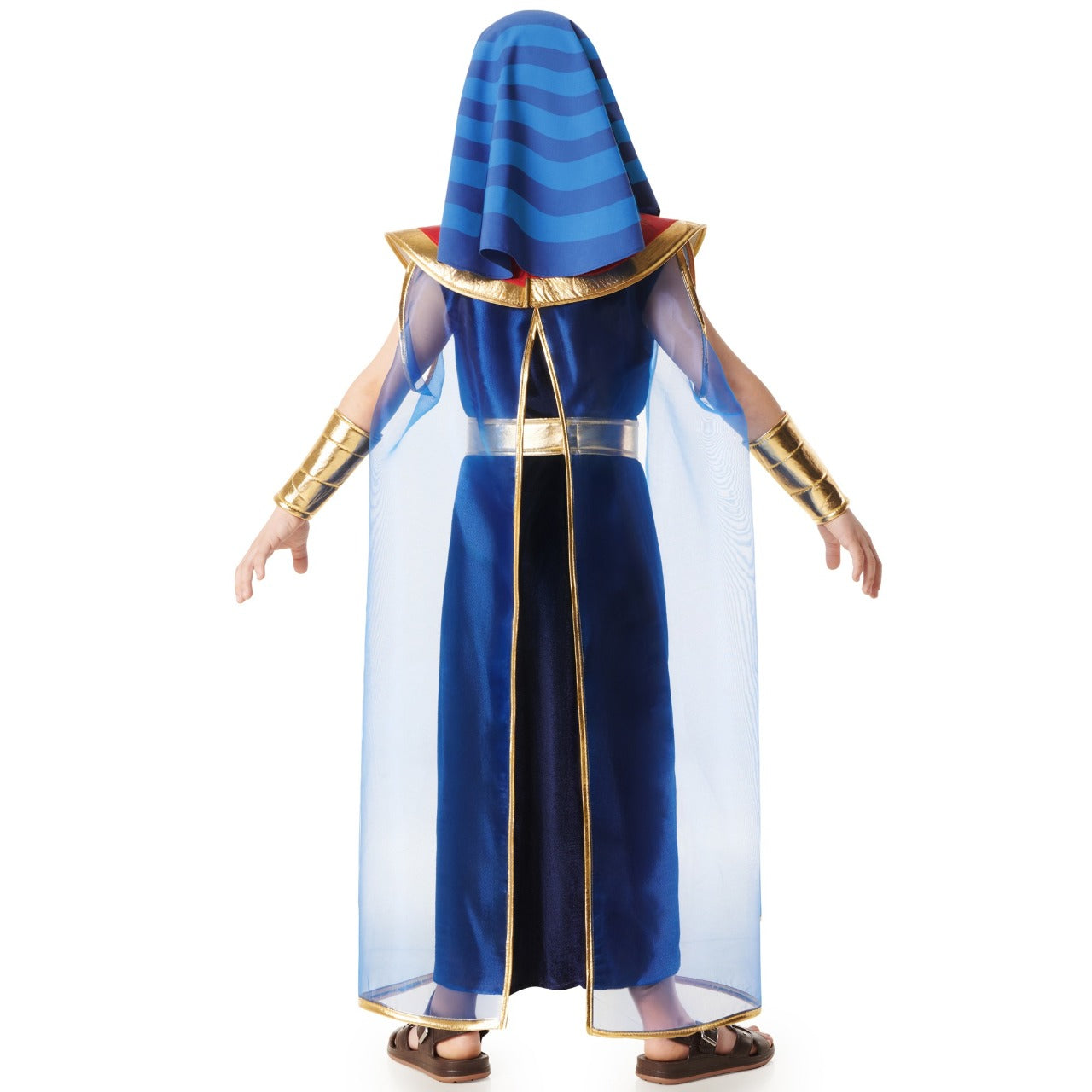 Costume da Faraone Egizio blu per bambino