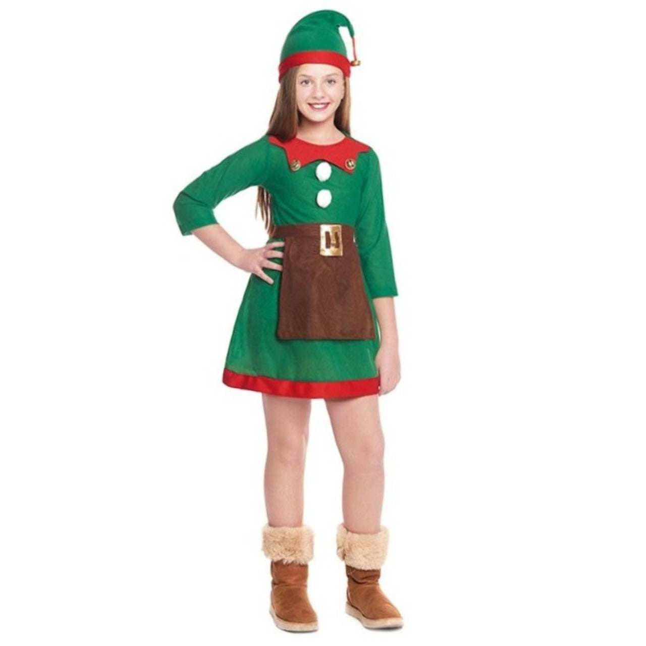 Costume da Elfa di Natale per bambina