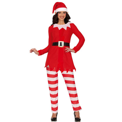 Costume di Elfa Birichina di Natale per donna