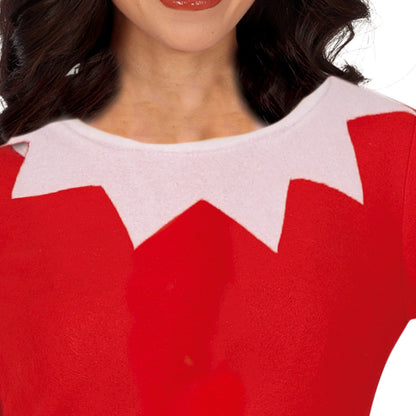 Costume di Elfa Birichina di Natale per donna