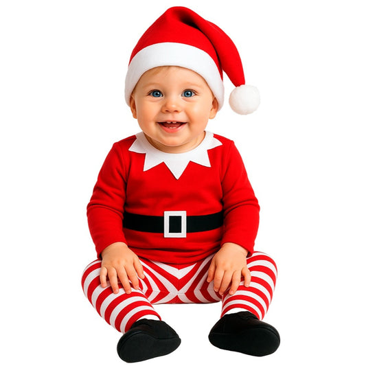 Costume da Elfo Divertente di Natale per bebè