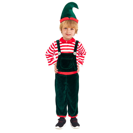 Costume da Elfo a righe per bambino