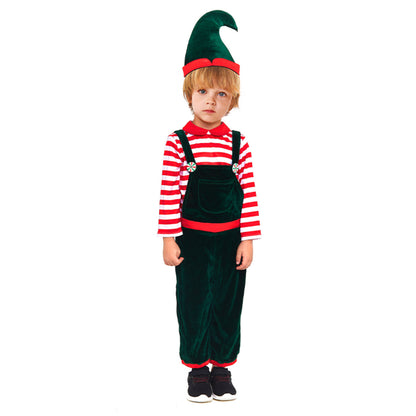 Costume da Elfo a righe per bambino