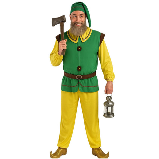 Costume Nanetto Verde per adulto
